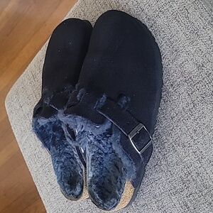 Birkenstock Boston Teddy Shearling size 39
